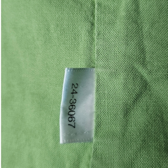 Vintage 90s/Y2K Ann Taylor Denim Tie-Back Crop Top - Size S - Picture 4 of 4